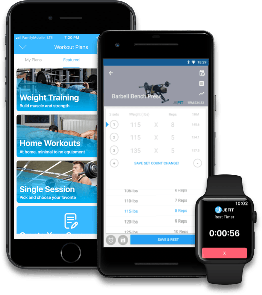 Jefit discount apple health